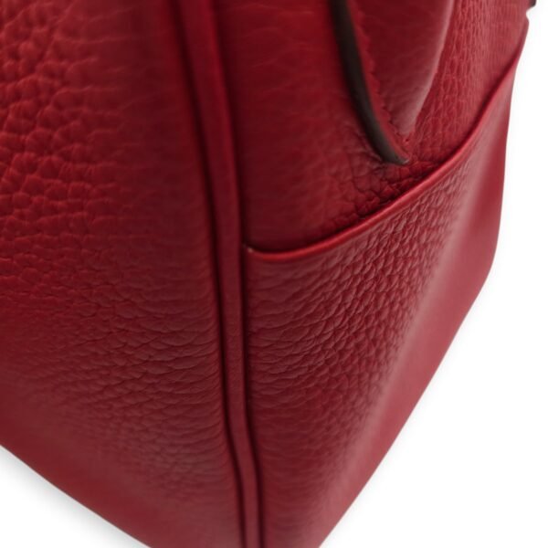 Lindy 26 Rouge Casaque in Clemence, Gold hardware - Image 10