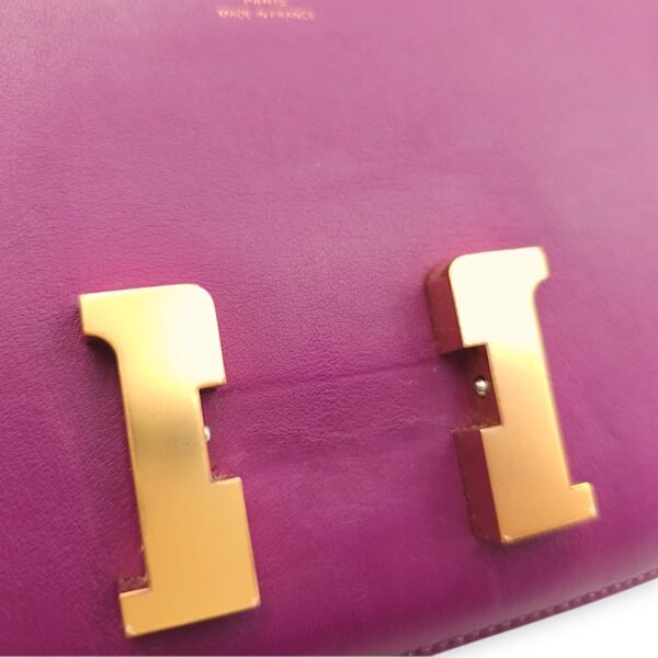 Constance 18 Anemone in Swift, Gold hardware - Image 11