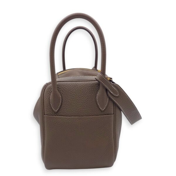 Lindy 26 Etoupe in Clemence, Gold hardware - Image 8