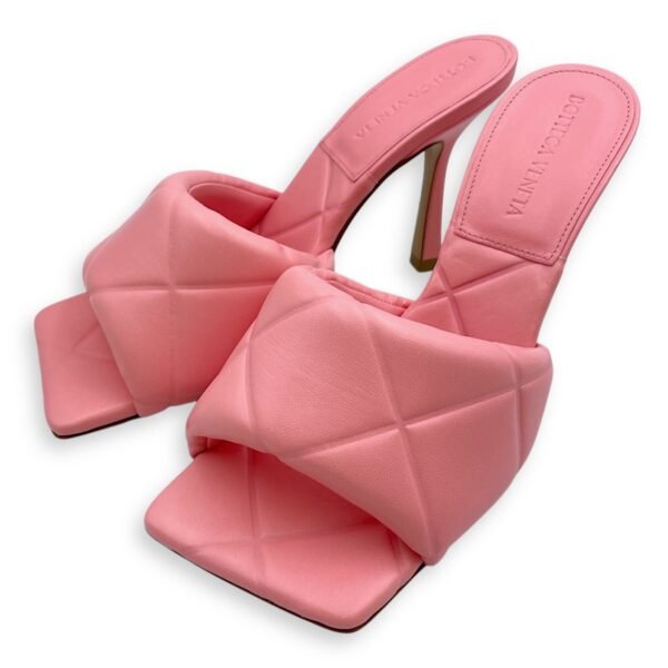 Lido 36.5 Pink Heels in Nappa Leather - Image 3