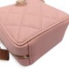CC Mini Box Vanity 10x10x5cm Pink Crossbody Bag in Caviar Leather, Gold hardware - Image 7