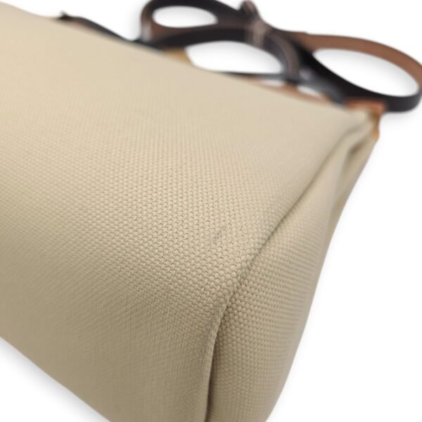 Herbag 31 Beton/Ebene/Naturel in Vache Hunter/Toile, Gold hardware - Image 7