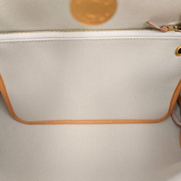 Herbag 31 Beton/Ebene/Naturel in Vache Hunter/Toile, Gold hardware - Image 6