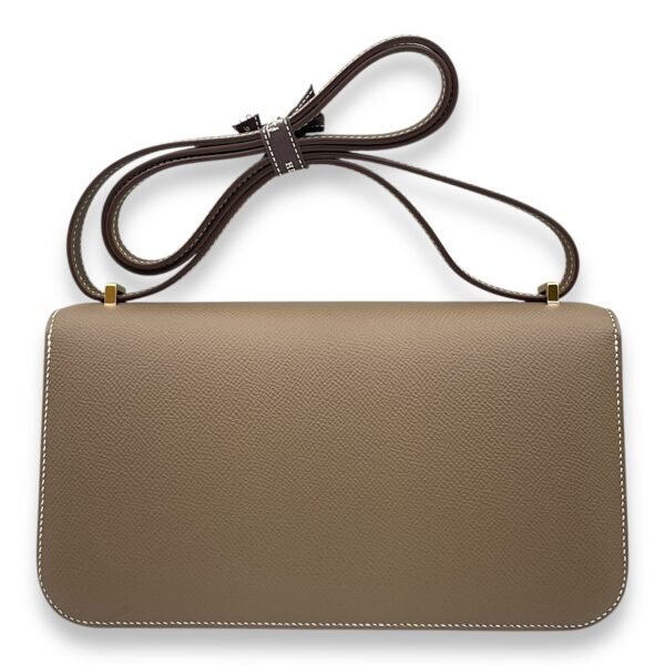 Constance Elan Etoupe in Epsom, Gold hardware - Image 2