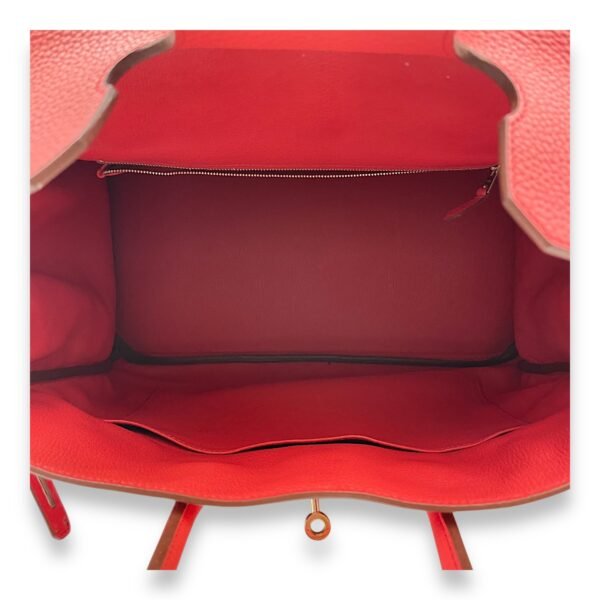 Birkin 35 Bougainvillier in Clemence, Palladium hardware - Image 6