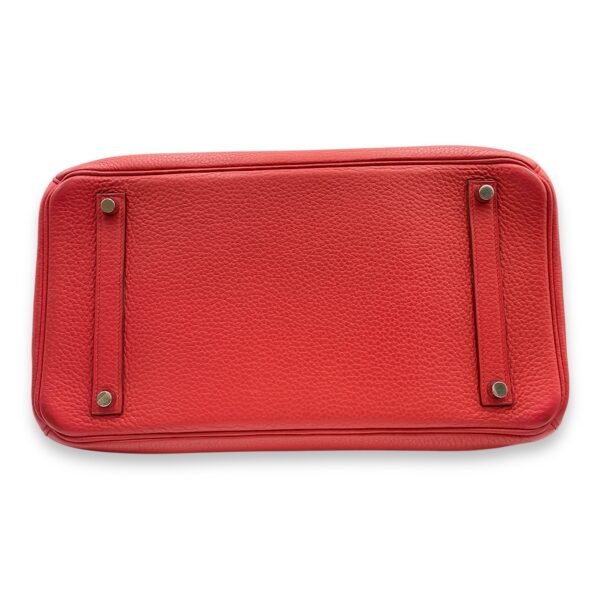Birkin 35 Bougainvillier in Clemence, Palladium hardware - Image 5