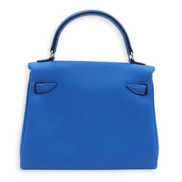 Kelly Doll Blue Zellige /Blue Agate in Swift, Palladium hardware - Image 2