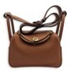 Lindy Mini Gold in Clemence, Gold hardware - Image 9