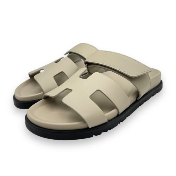 Chypre 37.5 Beige Esquisse Sandals in Calfskin - Image 2