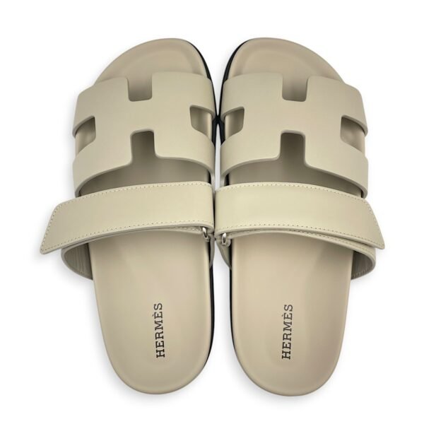 Chypre 37.5 Beige Esquisse Sandals in Calfskin