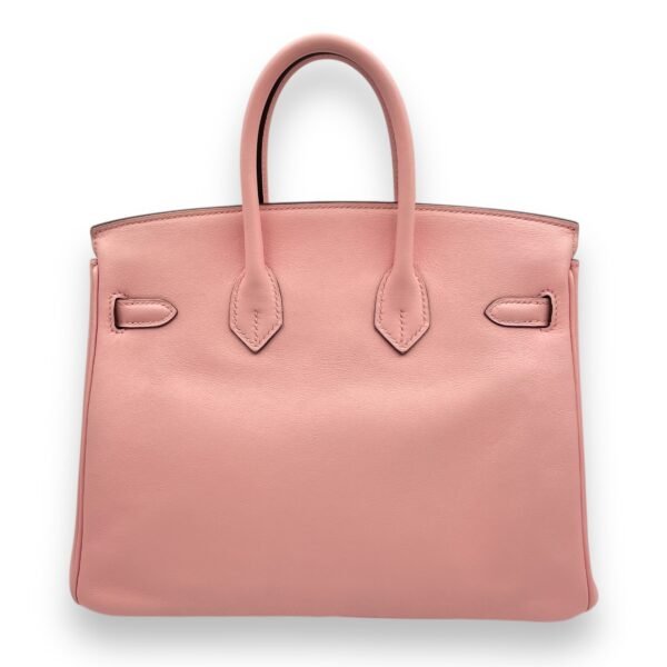 Birkin 25 Rose Sakura in Swift, Palladium hardware - Image 2
