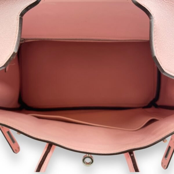 Birkin 25 Rose Sakura in Swift, Palladium hardware - Image 6