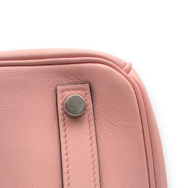 Birkin 25 Rose Sakura in Swift, Palladium hardware - Image 7