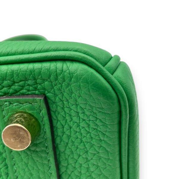 Birkin 25 Bambou in Togo, Gold hardware - Image 7