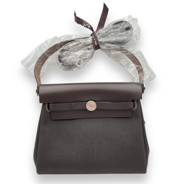 Herbag Mini Ebene in Vache Hunter/Toile H, Palladium hardware