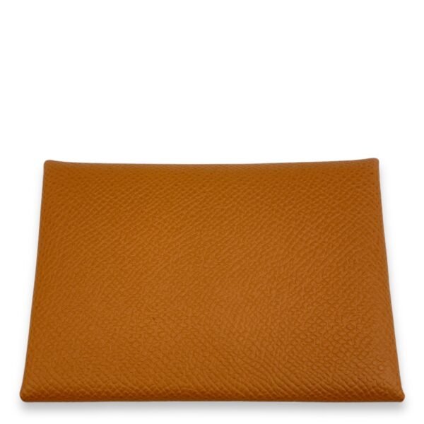 Calvi Duo Gold Card Holder in Epsom