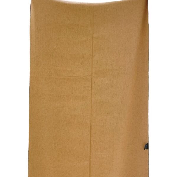 Double Face Marine/Bronze Stole in Cashmere - Image 2