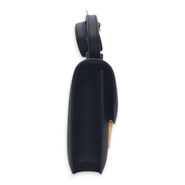 Constance Elan Black in Epsom, Rose Gold hardware - Image 3