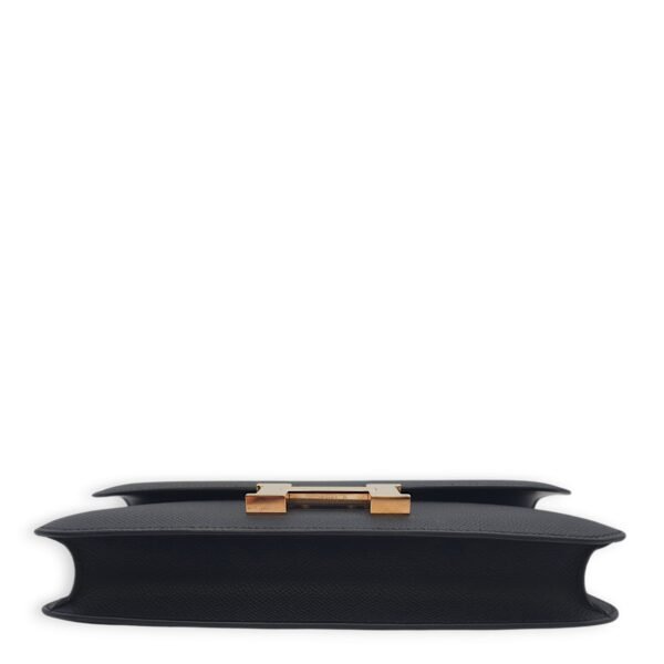 Constance Elan Black in Epsom, Rose Gold hardware - Image 5