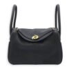 Lindy Touch 26 Black in Clemence/Matte Niloticus, Gold hardware