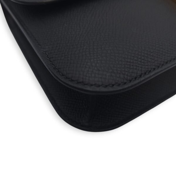 Constance Elan Black in Epsom, Rose Gold hardware - Image 12