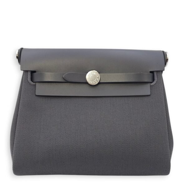 Herbag Mini Ardoise in Vache Hunter/Toile, Palladium hardware