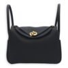 Lindy 26 Black in Clemence, Gold hardware