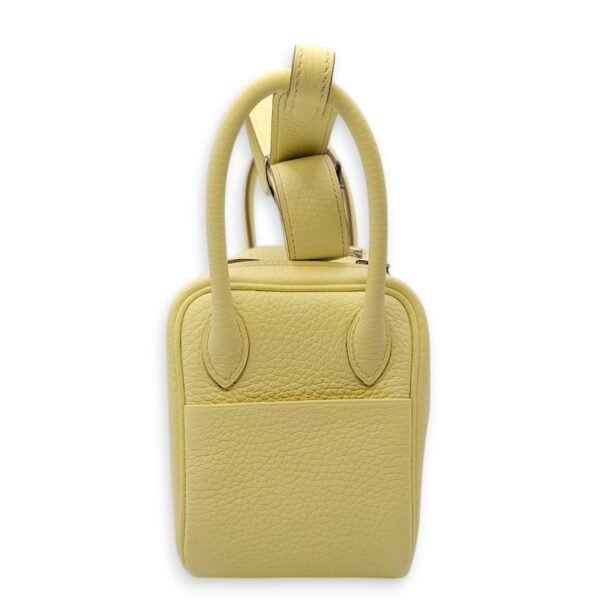 Lindy II Mini Jaune Milton in Clemence, Palladium hardware - Image 5