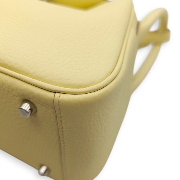Lindy II Mini Jaune Milton in Clemence, Palladium hardware - Image 2