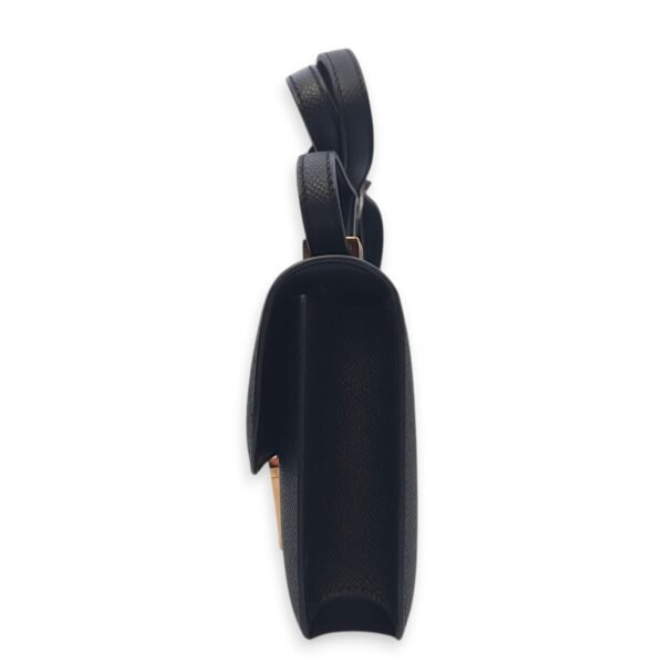 Constance Elan Black in Epsom, Rose Gold hardware - Image 4