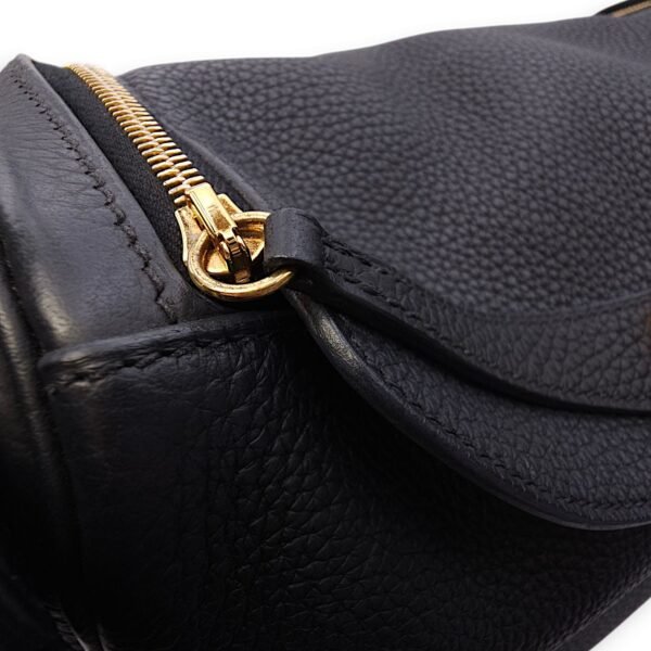 Lindy Touch 26 Black in Clemence/Matte Niloticus, Gold hardware - Image 4