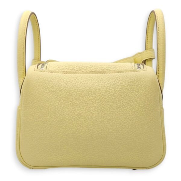 Lindy II Mini Jaune Milton in Clemence, Palladium hardware - Image 4
