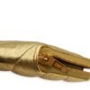 Crush Continental Gold Wallet in Metallic calf, Gold hardware - Image 8