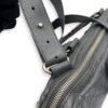 City Grey Messenger bag in Distressed Leather, Silver hardware - Image 23
