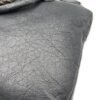 City Grey Messenger bag in Distressed Leather, Silver hardware - Image 24