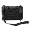 City Grey Messenger bag in Distressed Leather, Silver hardware - Image 30