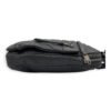 City Grey Messenger bag in Distressed Leather, Silver hardware - Image 4