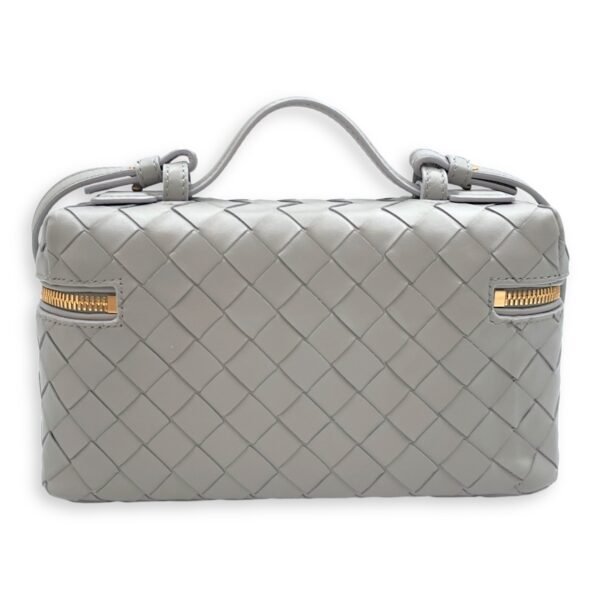 Bang Bang Intrecciato Vanity Case 23x12x6cm Sterling Crossbody Bag in Calfskin, Gold hardware - Image 2