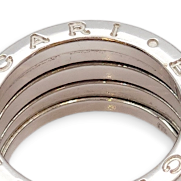 B.Zero 1 4 Band 53 Ring in White - Image 4