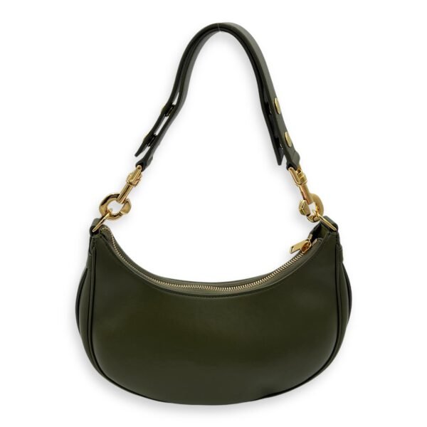 Ava Medium Shoulder bag in Calfskin, Gold Hardware - Image 4
