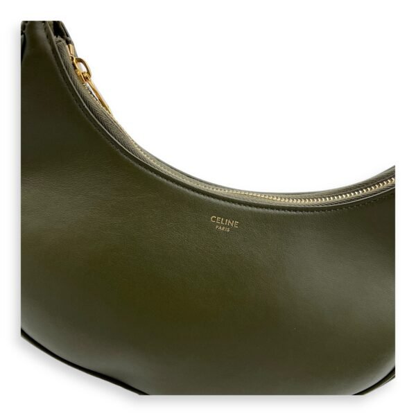 Ava Medium Shoulder bag in Calfskin, Gold Hardware - Image 6