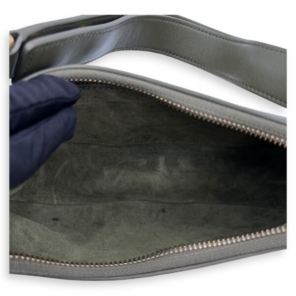 Ava Medium Shoulder bag in Calfskin, Gold Hardware - Image 8