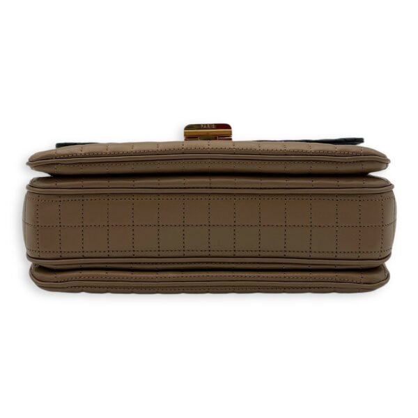 C Crossbody Bag Black in Calfskin, Gold hardware - Image 5