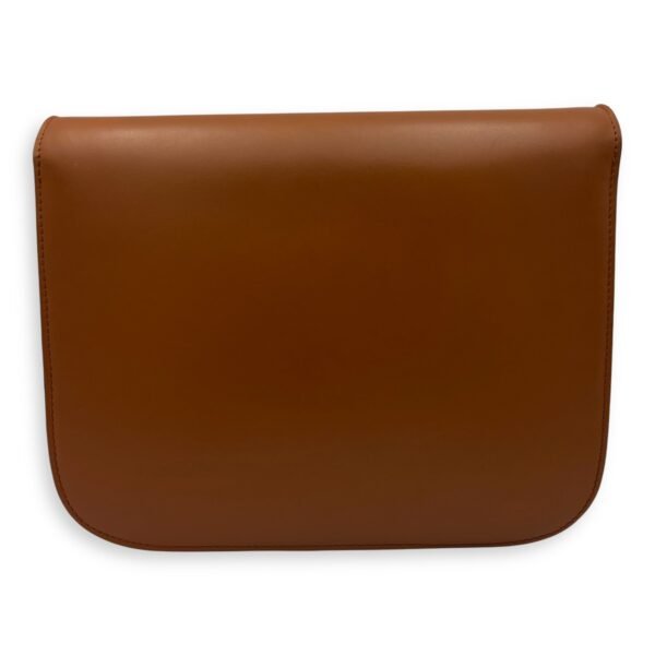 Box Crossbody Bag Brown in Calfskin, Gold hardware - Image 2