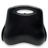 2005 Futuristic Hard Shell Black Top Handle Bag in Lambskin, Matte Palladium hardware - Image 2