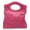 31 Shopping Medium Pink Tote Bag in Calfskin, Gold hardware - Image 2