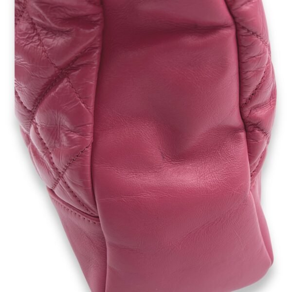 31 Shopping Medium Pink Tote Bag in Calfskin, Gold hardware - Image 7