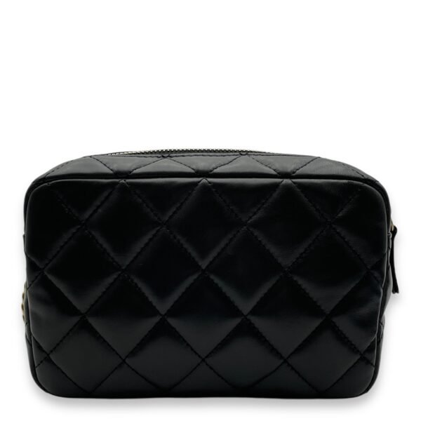 All Slide Camera Black Crossbody Bag in Lambskin, Gold hardware - Image 2