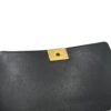 Boy Medium Black Shoulder Bag in Lambskin, Gold hardware - Image 11
