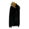 Boy Medium Black Shoulder Bag in Lambskin, Gold hardware - Image 3